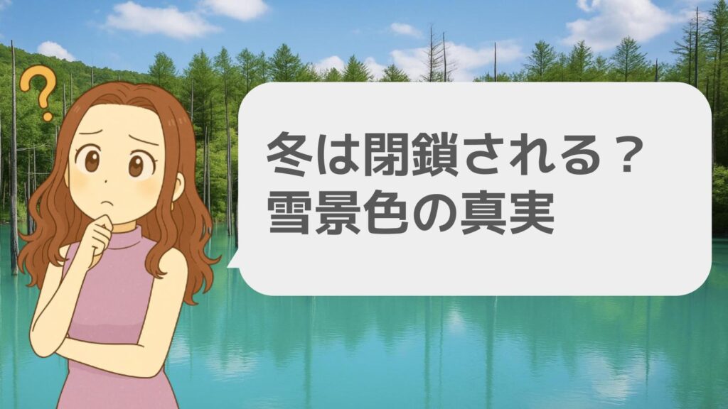 冬は閉鎖される?雪景色の真実