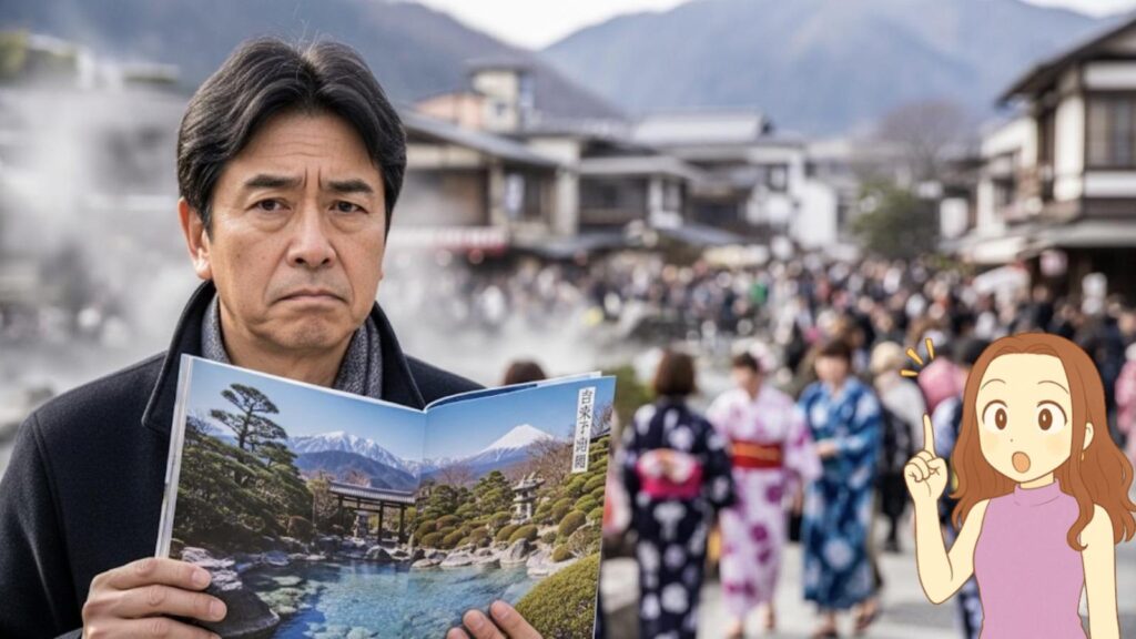 日本三大がっかり温泉候補とされる温泉地