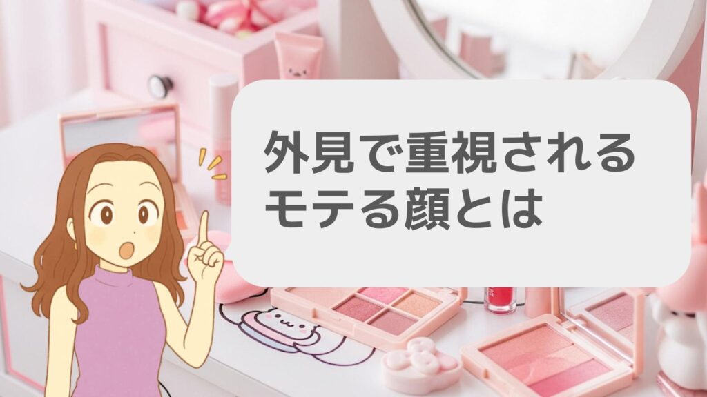 外見で重視されるモテる顔とは