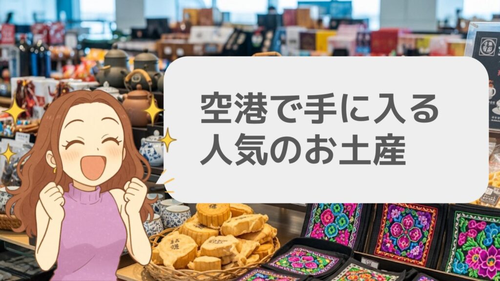 空港で手に入る人気のお土産