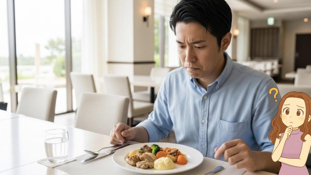 星野リゾート がっかり 食事まずいはセントラルキッチンの影響か