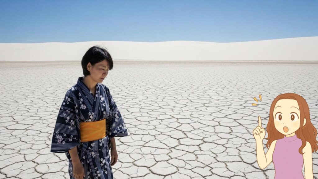 9月は水が少ない?時期による景色の違い