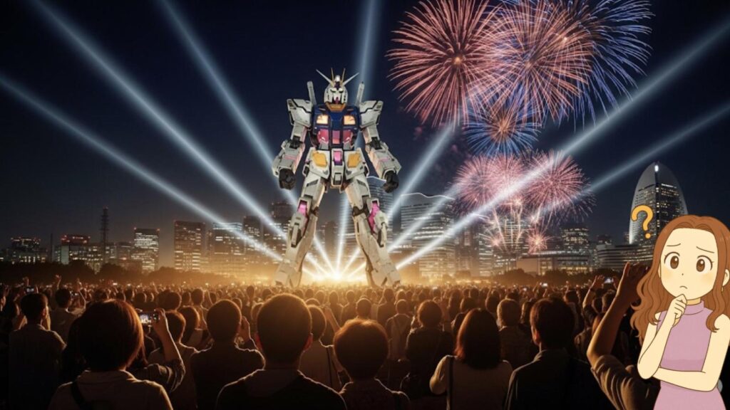 動くガンダム がっかり 横浜ガンダムが終了したのはなぜか