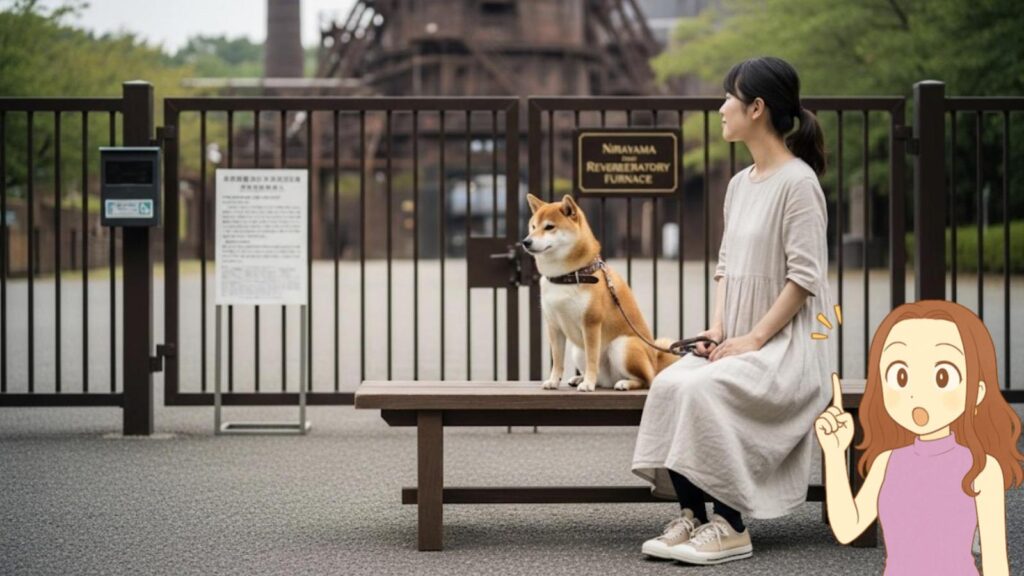 韮山反射炉 がっかり 愛犬と一緒に見学はできる?