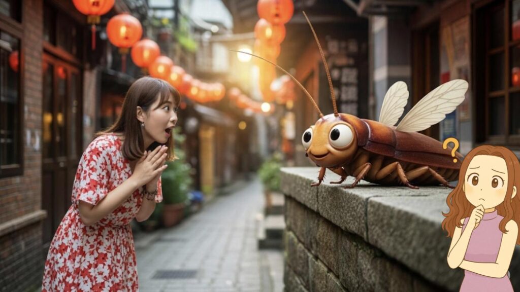台湾のゴキブリはでかい?その種類