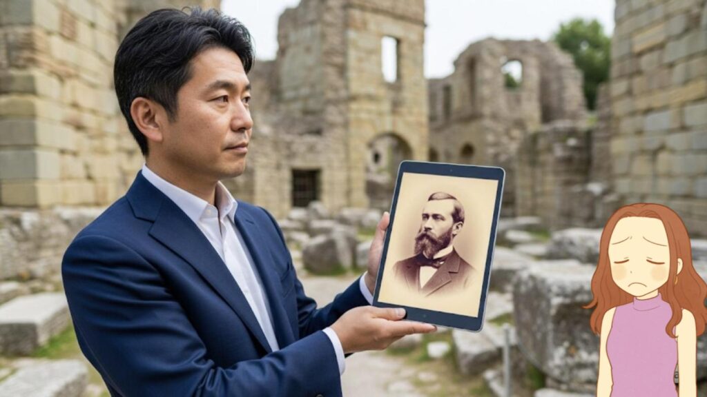 トロイの遺跡を発見したのは誰ですか?
