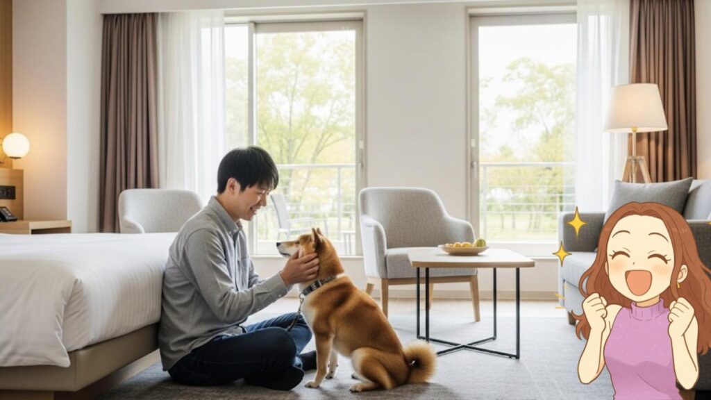 界 仙石原 がっかり ペットの犬と泊まれる部屋の詳細