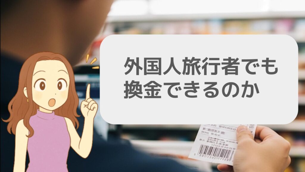 外国人旅行者でも換金できるのか
