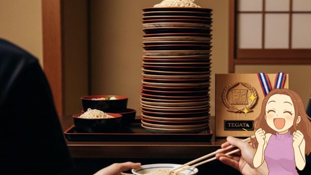 わんこそば100杯の難易度と挑戦のルール・特典