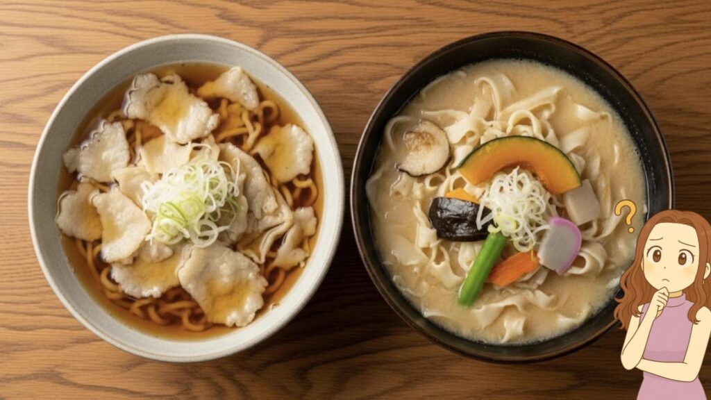 ひっつみとほうとうの違いも解説