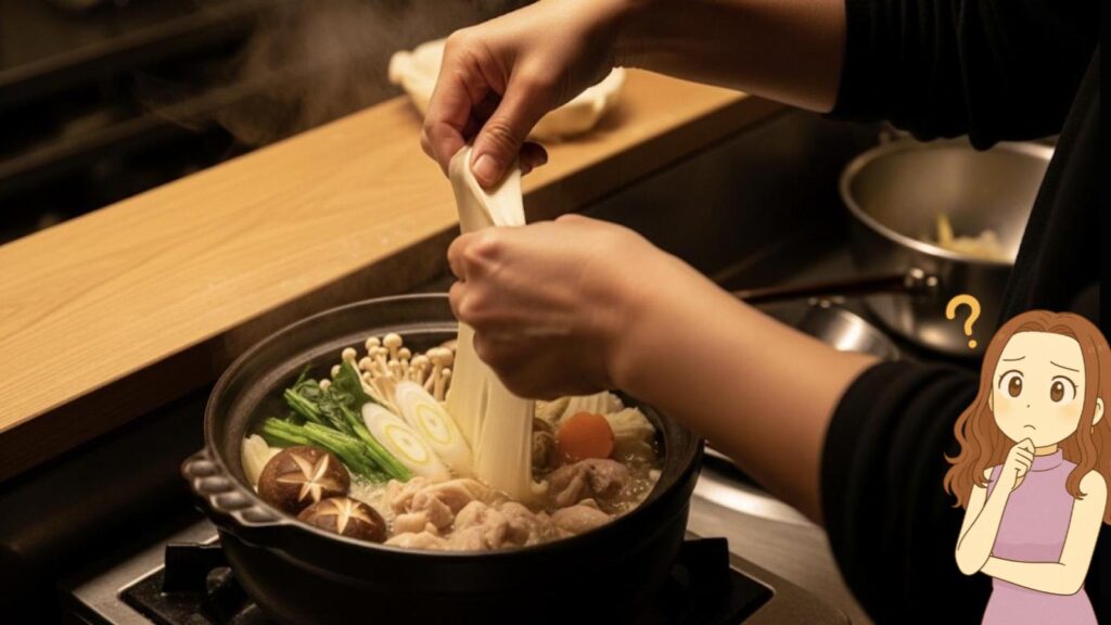 美味しいひっつみ汁のレシピを紹介