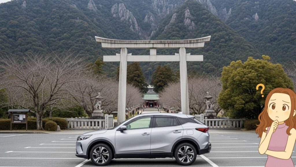 パワースポットへは車で行ける？