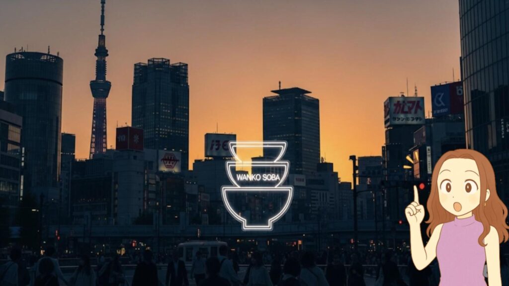 東京にもわんこそばを楽しめる店がある
