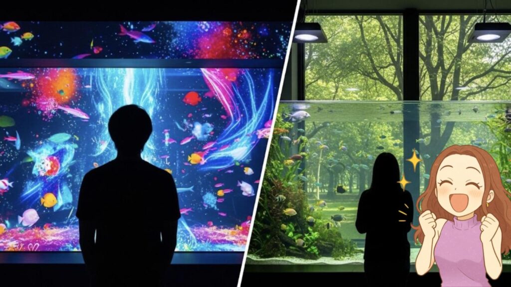 体験で比較!アクアパーク品川と品川水族館どっちがいい?