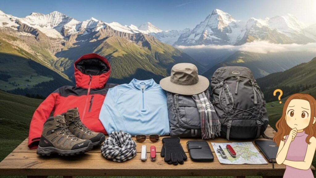 スイス旅行の服装を季節ごとに解説
