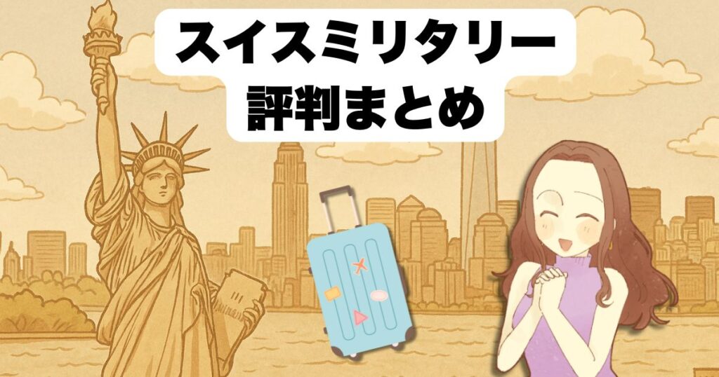 スイスミリタリーのスーツケース 評判まとめ