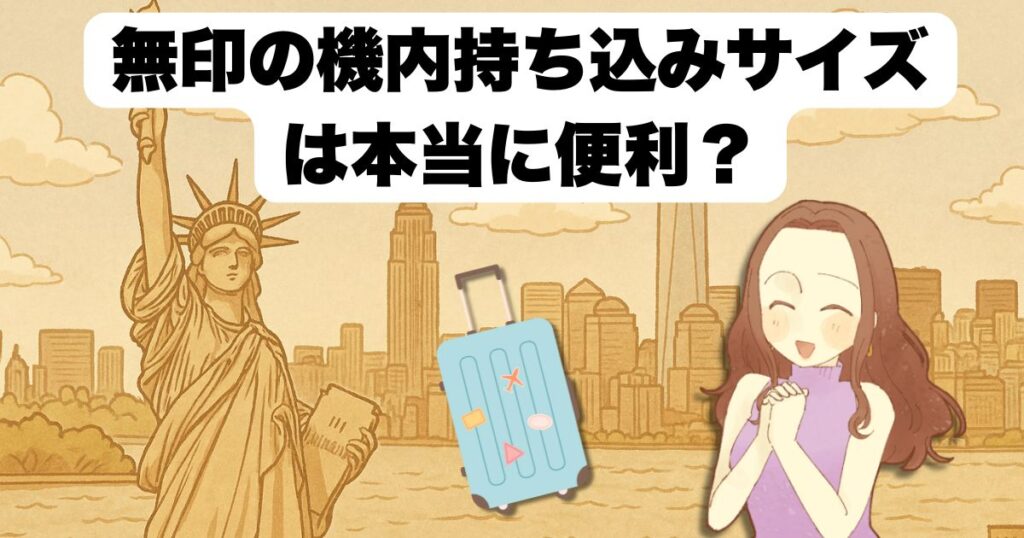 無印の機内持ち込みサイズは本当に便利?