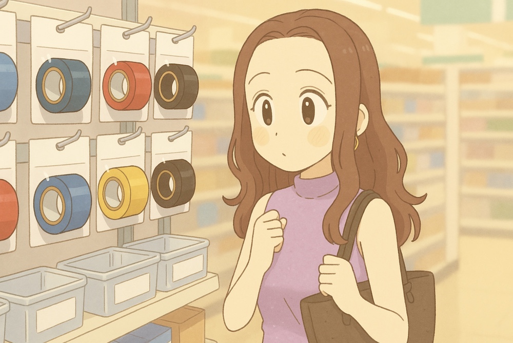 キャスターに巻くテープ 100均で探せる?