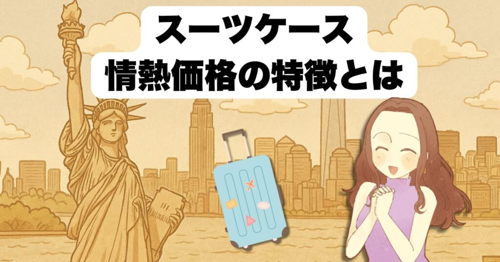 スーツケース 情熱価格の特徴とは