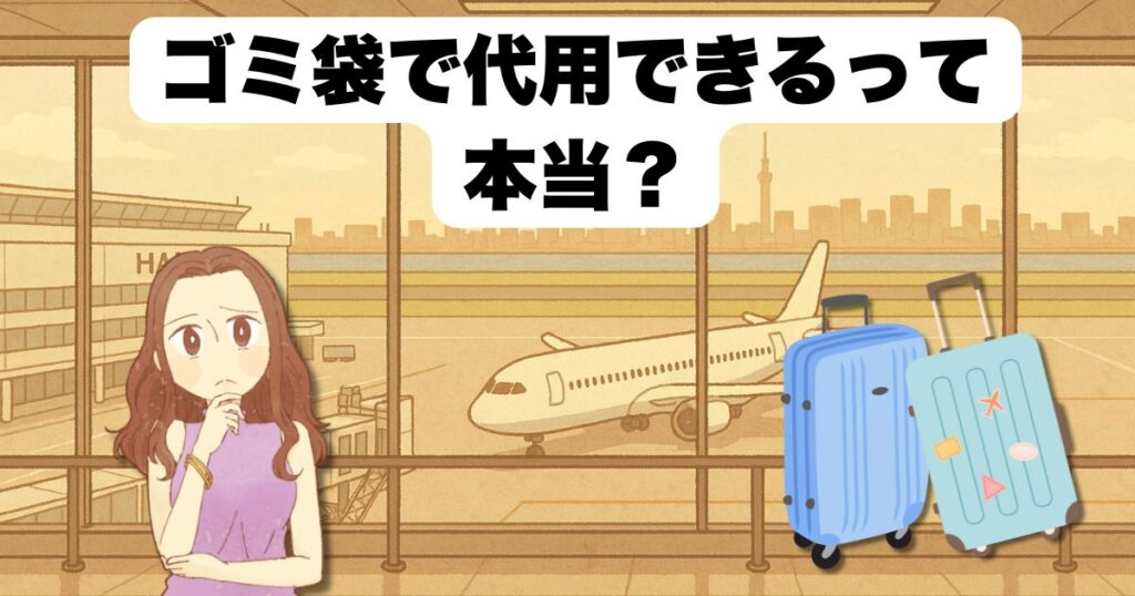 ゴミ袋で代用できるって本当?