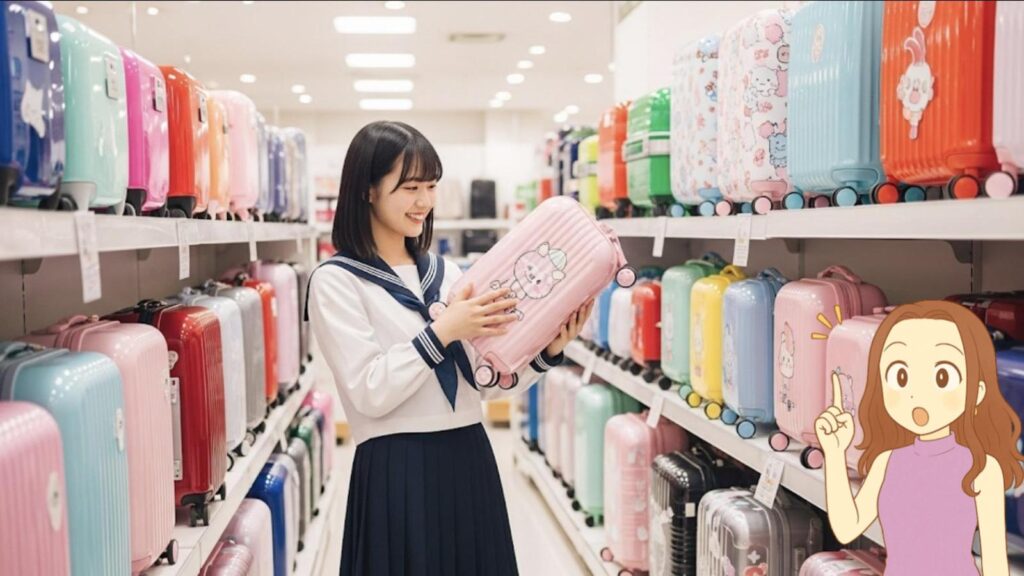 高校生に人気の可愛いスーツケースの選び方
