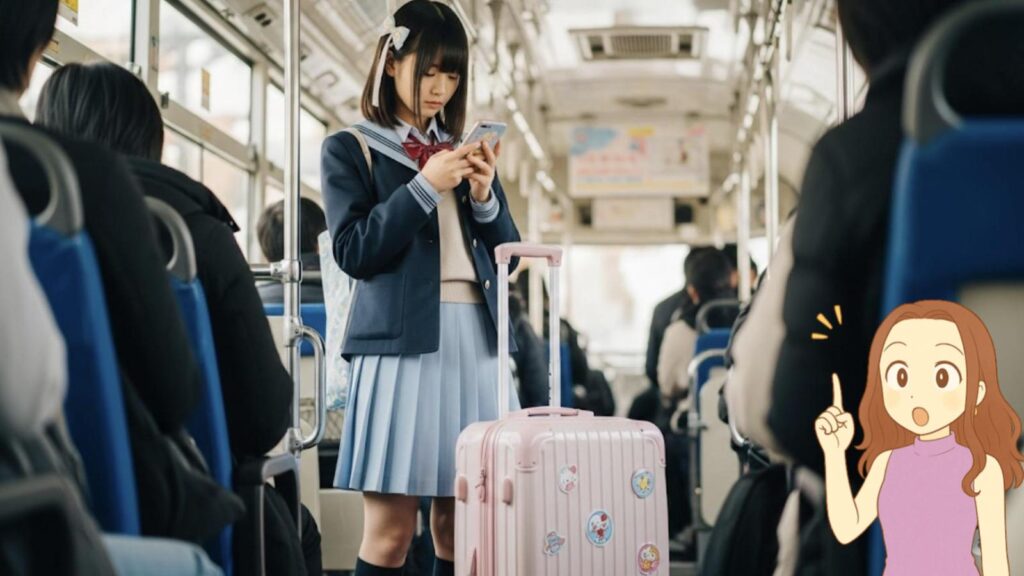 可愛いだけじゃない高校生向けスーツケースの機能