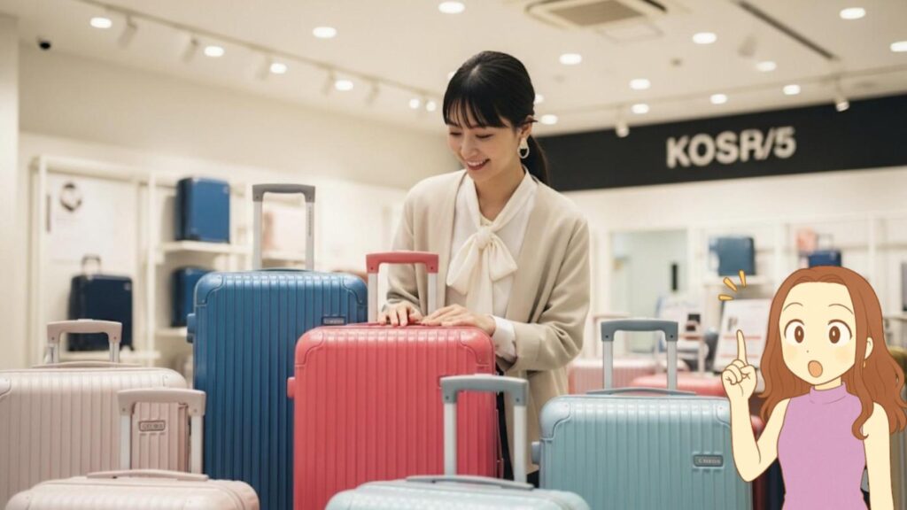 女性に軽いスーツケースのおすすめ、選び方のコツ