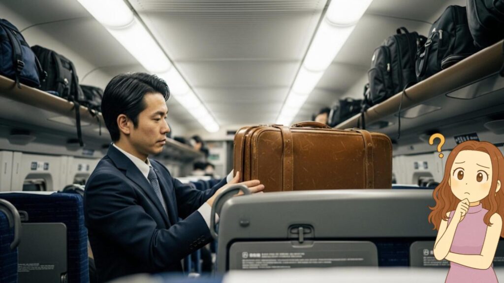 新幹線 一番前の席 スーツケース 新幹線でスーツケースはどこに置くのが正解?