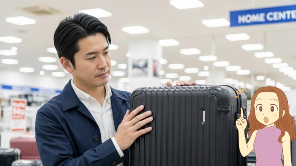スーツケースはカインズで買うべき?特徴を解説