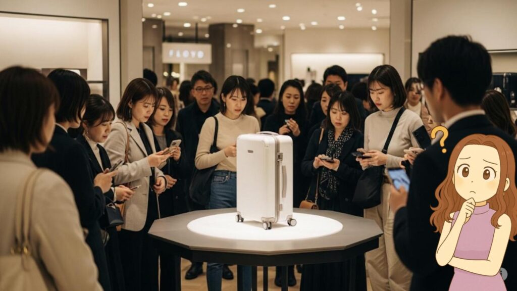 floyd スーツケース 新宿の伊勢丹で新作が先行販売