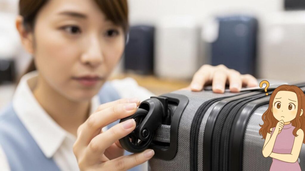 折り畳みスーツケースのデメリットと購入前の注意点
