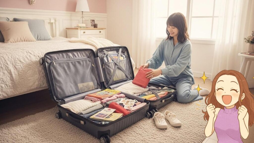 hundred japan スーツケース 長期滞在向けのLサイズの収納力