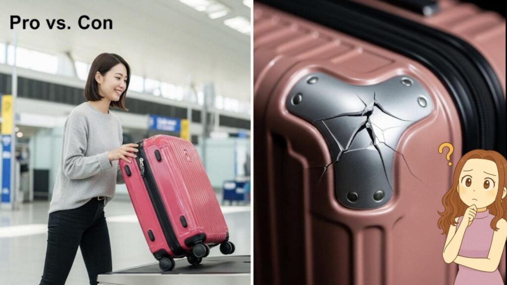 イオン スーツケース 壊れやすい 軽量モデルのメリットとデメリット