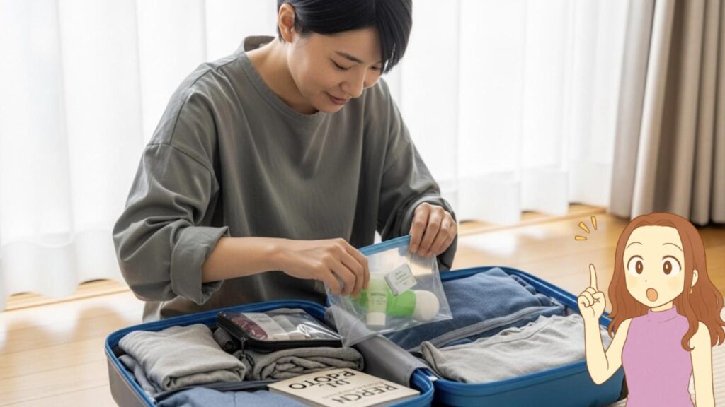 旅行に合わせた機内持ち込みサイズの選び方