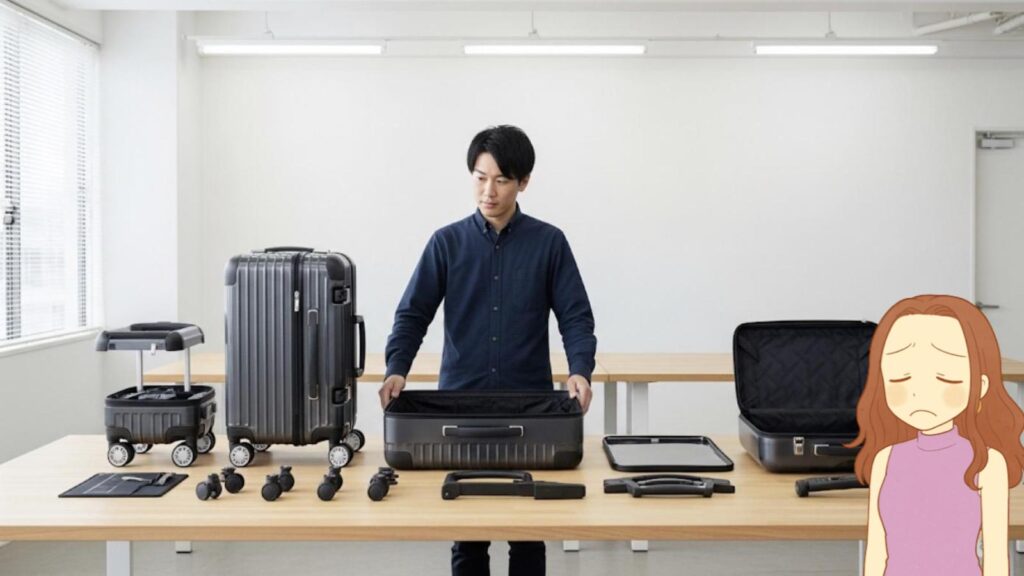 リカルドスーツケースの評判を左右する重要点
