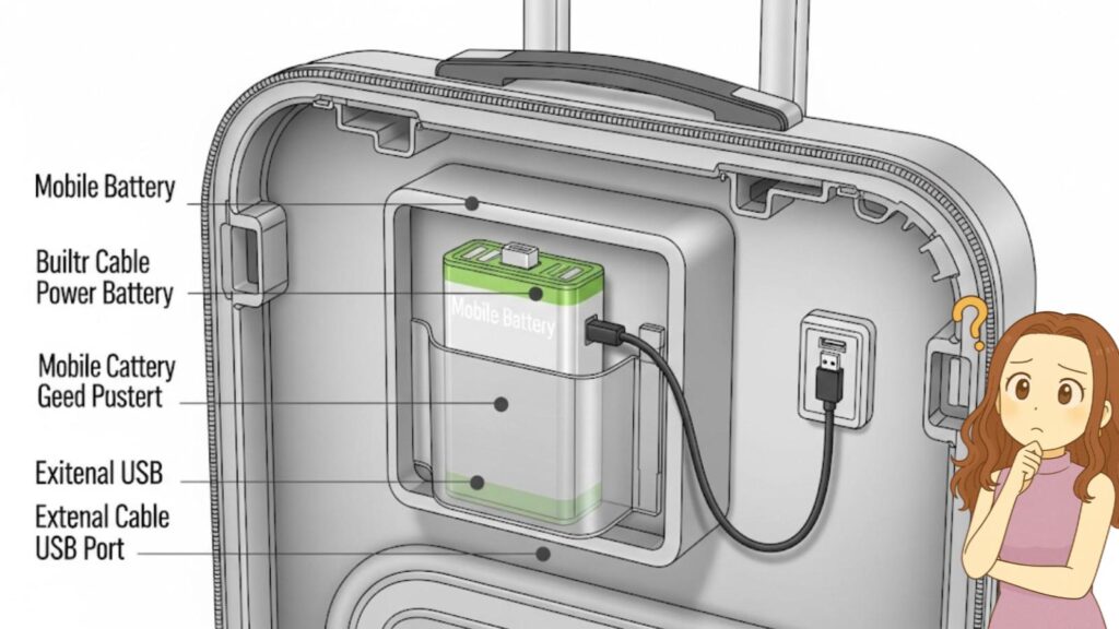 スーツケース 充電器付き USBポートの基本的な仕組みとは