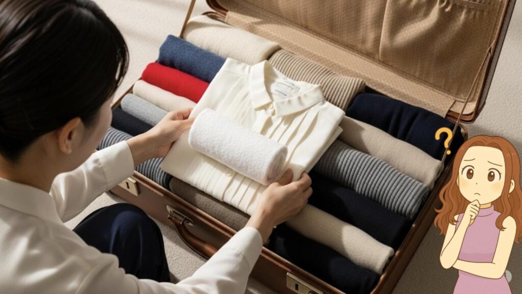 スーツケース 服 入れ方 シワにならないためのパッキング術