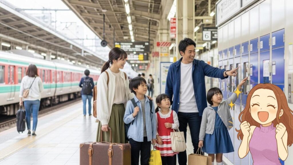 スーツケース コインロッカー 入らない 大型サイズのロッカーも選択肢に入れよう