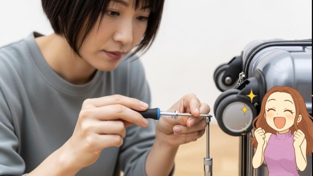 タビトラキャスター交換は自分でできるのか