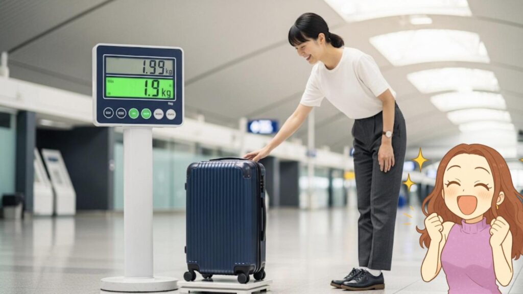 超軽量 スーツケース 1.6 kg 一般的な軽量モデルは2kg以下が目安