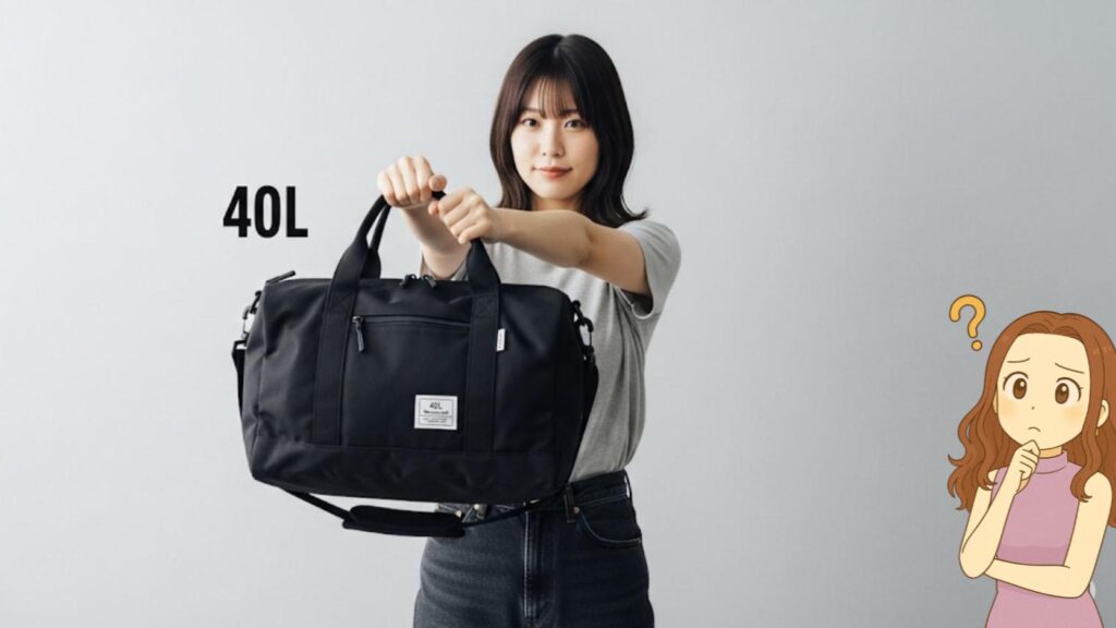 ボストンバッグ40Lは何センチですか？