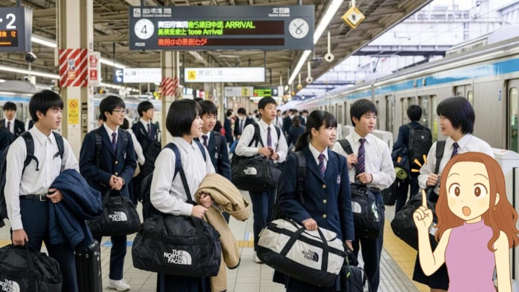 修学旅行にノースフェイスのボストンバッグが最適な理由